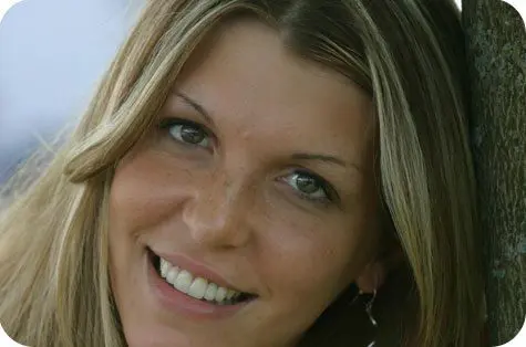 Adult woman smiling
