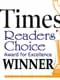 Times Readers’ Choice Winner